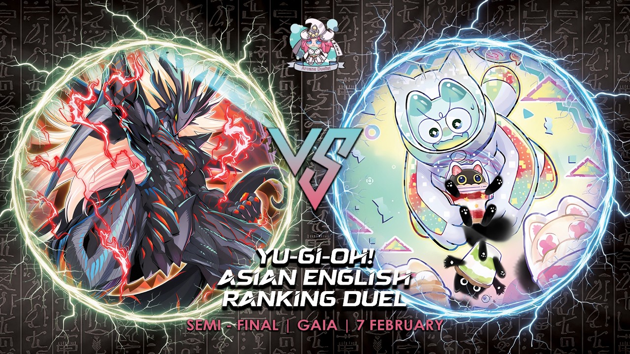 #yugioh Asian English Ranking Duel at Gaia Card Game Sanctuary SEMI-FINAL Yummy VS VSK9