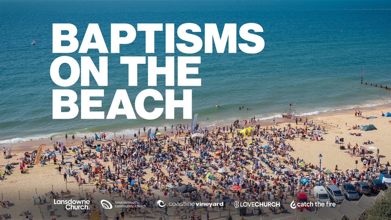 Baptisms On The Beach Livestream | 13 July 2025 | Bournemouth Church Collective