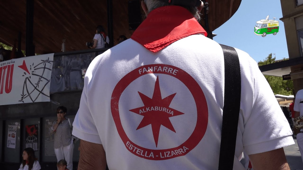Fiestas Estella/Lizarrako Jaiak 2025: Homenaje Fanfarre Alkaburua y Baile de la Era