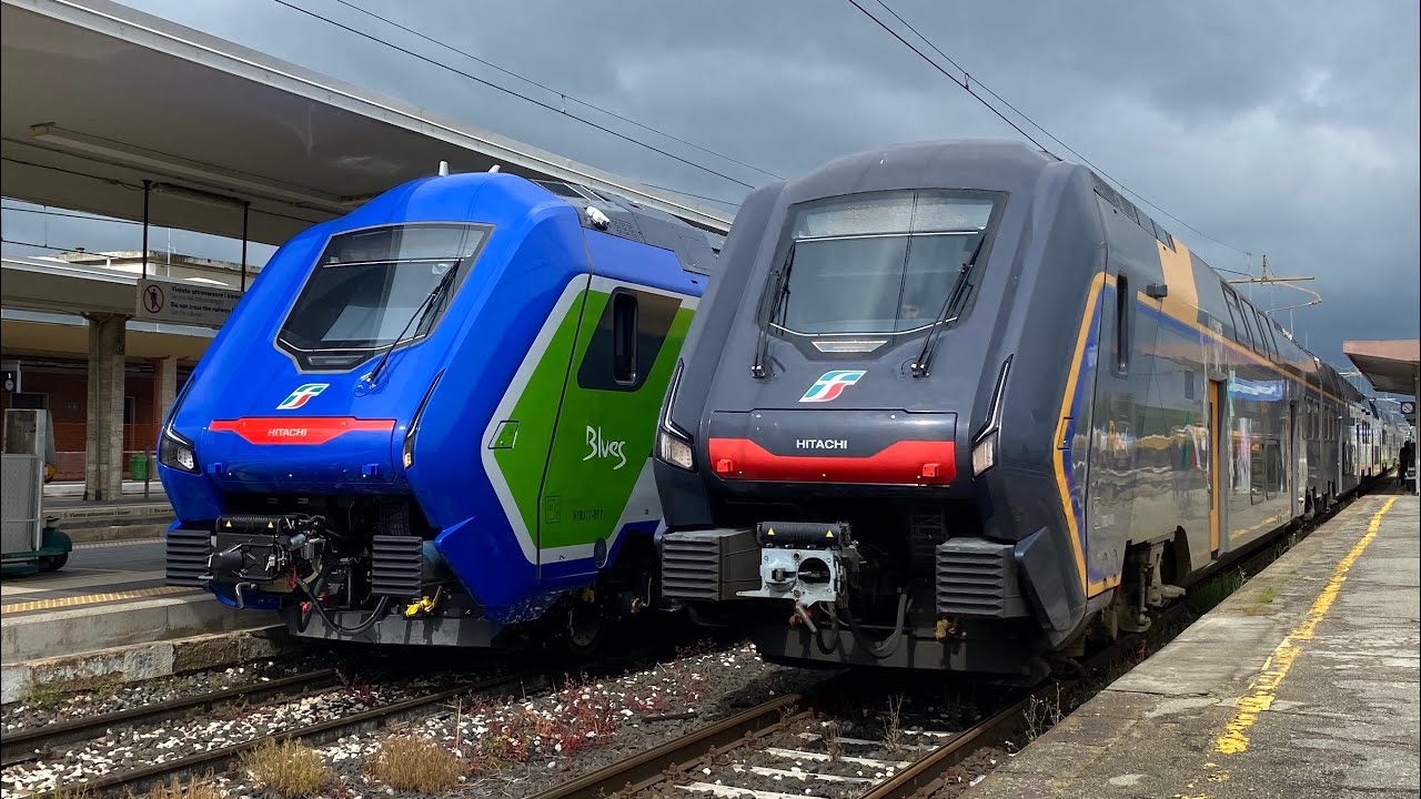 TRENI DI INIZIO PRIMAVERA 2023 in transito alla stazione di Faenza!
