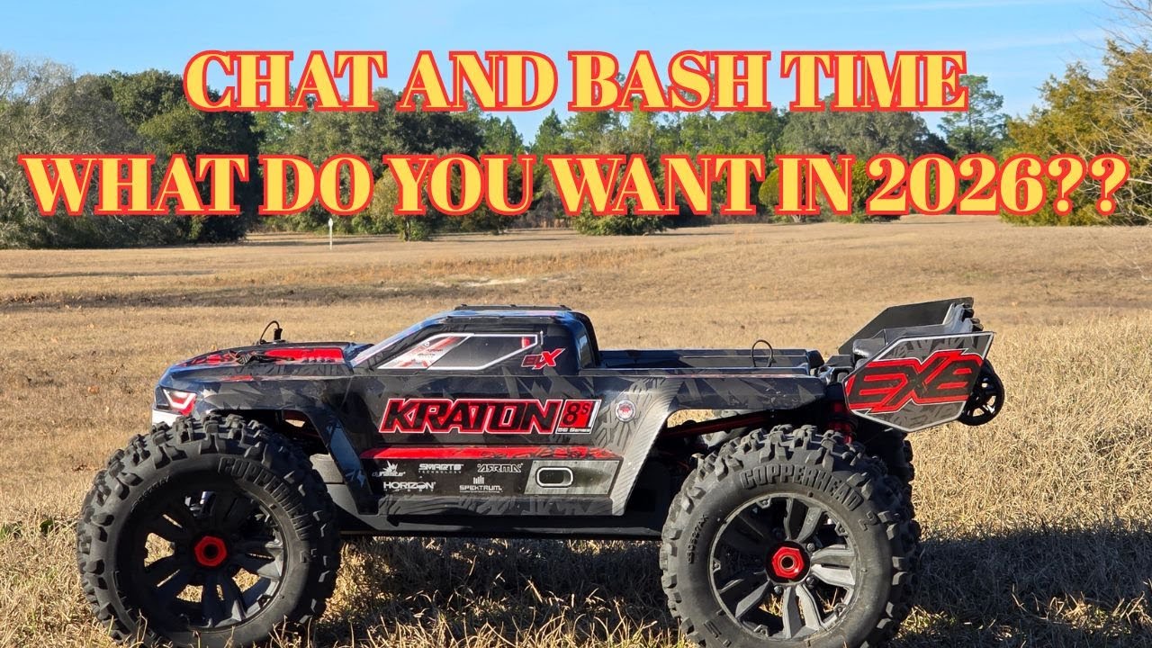 Первая встреча и демонстрация возможностей Arrma Kraton 8S в 2026 году. Что бы вы хотели увидеть ...