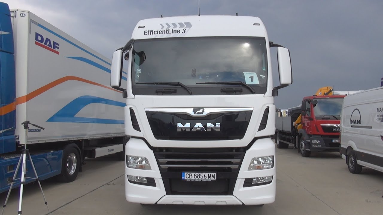 MAN TGX 18.500 4x2 BLS EfficientLine 3 Tractor Truck (2018) Exterior and Interior