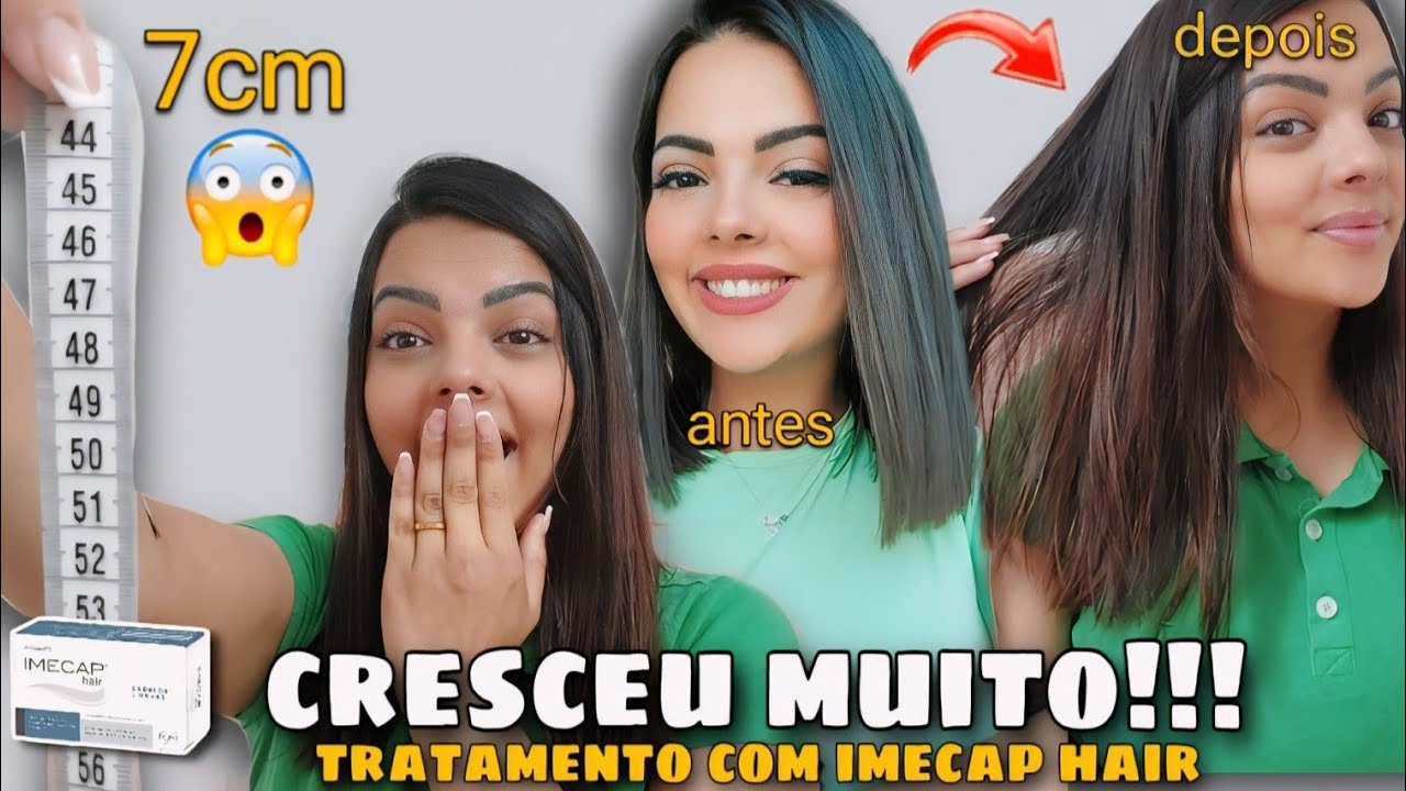 IMECAP HAIR - tomei por 3 meses e olha o que aconteceu 😱