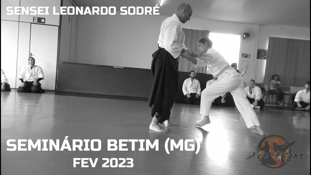 Leonardo Sodré Sensei Aikido (02/09) Seminário Betim FEV/2023