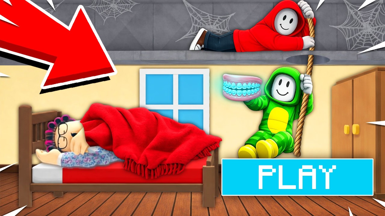 MIKEY AND JJ ROBBED GRANDMA’S HOUSE IN ROBLOX CHALLENGE!