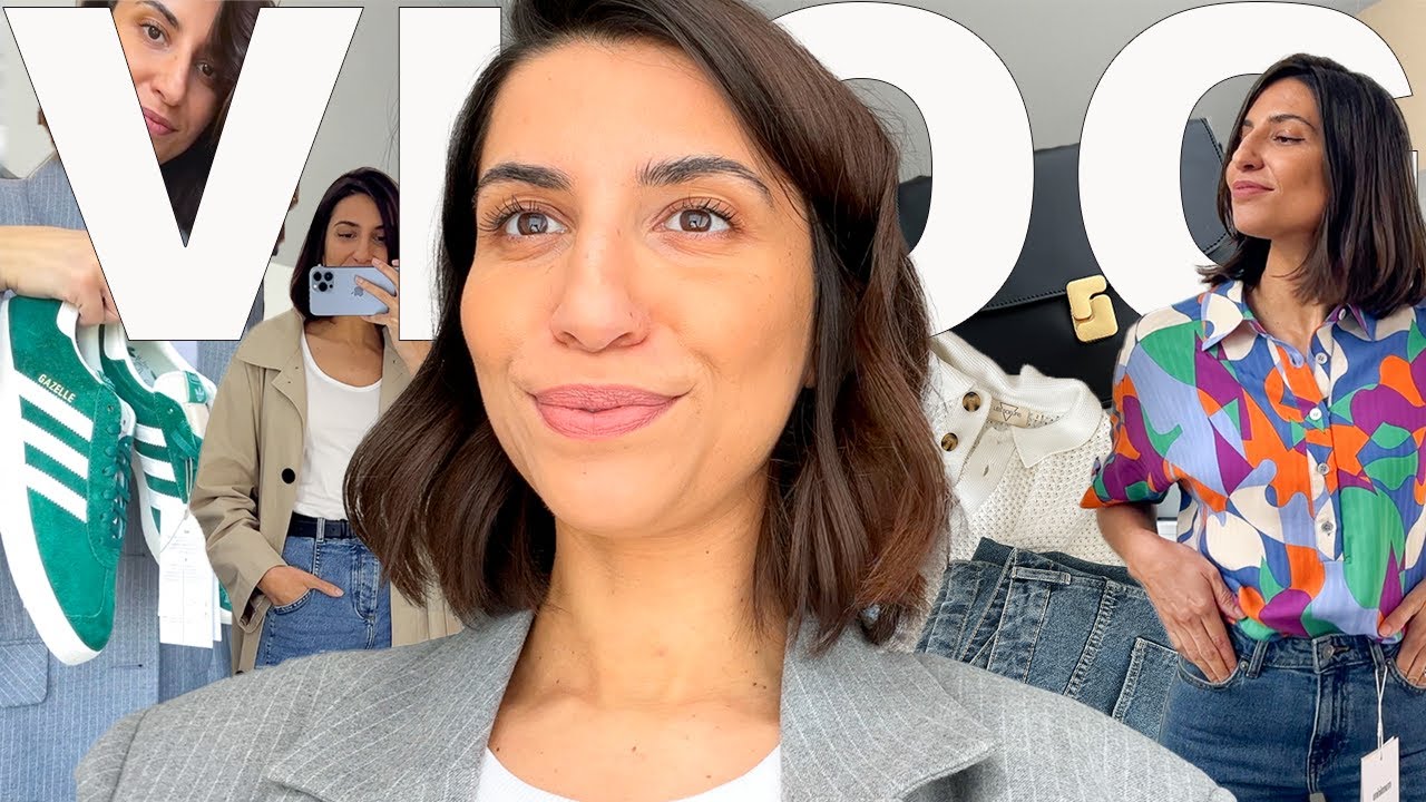 SHOPPING MODE, TENUES DE LA SEMAINE, NOUVELLES BASKETS ET COURSES DE LA SEMAINE | VLOG | ROSEANDMUSC