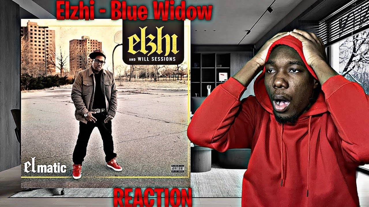 NAS JR?! Elzhi - Blue Widow REACTION | First Time Hearing!