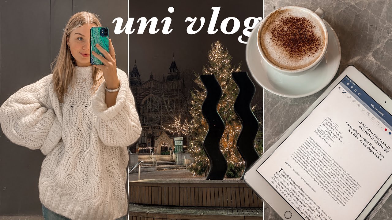 productive uni diaries | dissertation meeting, going for dinner & catching up on work 🎧