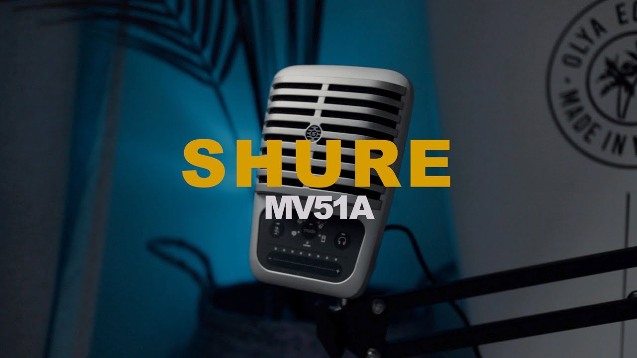 Что важнее качественное видео или звук в нем? Shure MV51. Краткий обзор микрофона.