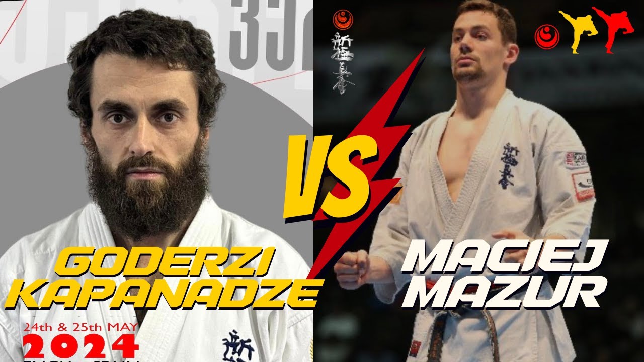 Goderzi Kapanadze vs. Maciej Mazur Shinkyokushin karate EC 2024 #kyokushin
