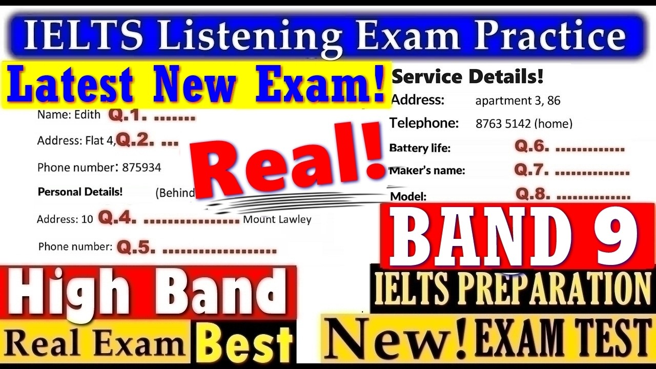 IELTS LISTENING PRACTICE TEST 2025 WITH ANSWERS | 11.12.2025