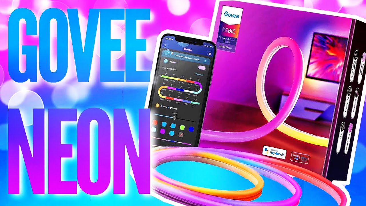 GOVEE❤️NEON RGBIC👀rope light UNBOXING and REVIEW