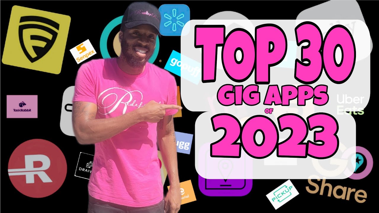 ТОП-30 GIG-ПРИЛОЖЕНИЙ 2023 ГОДА! ЛУЧШИЙ СПИСОК для независимых курьеров