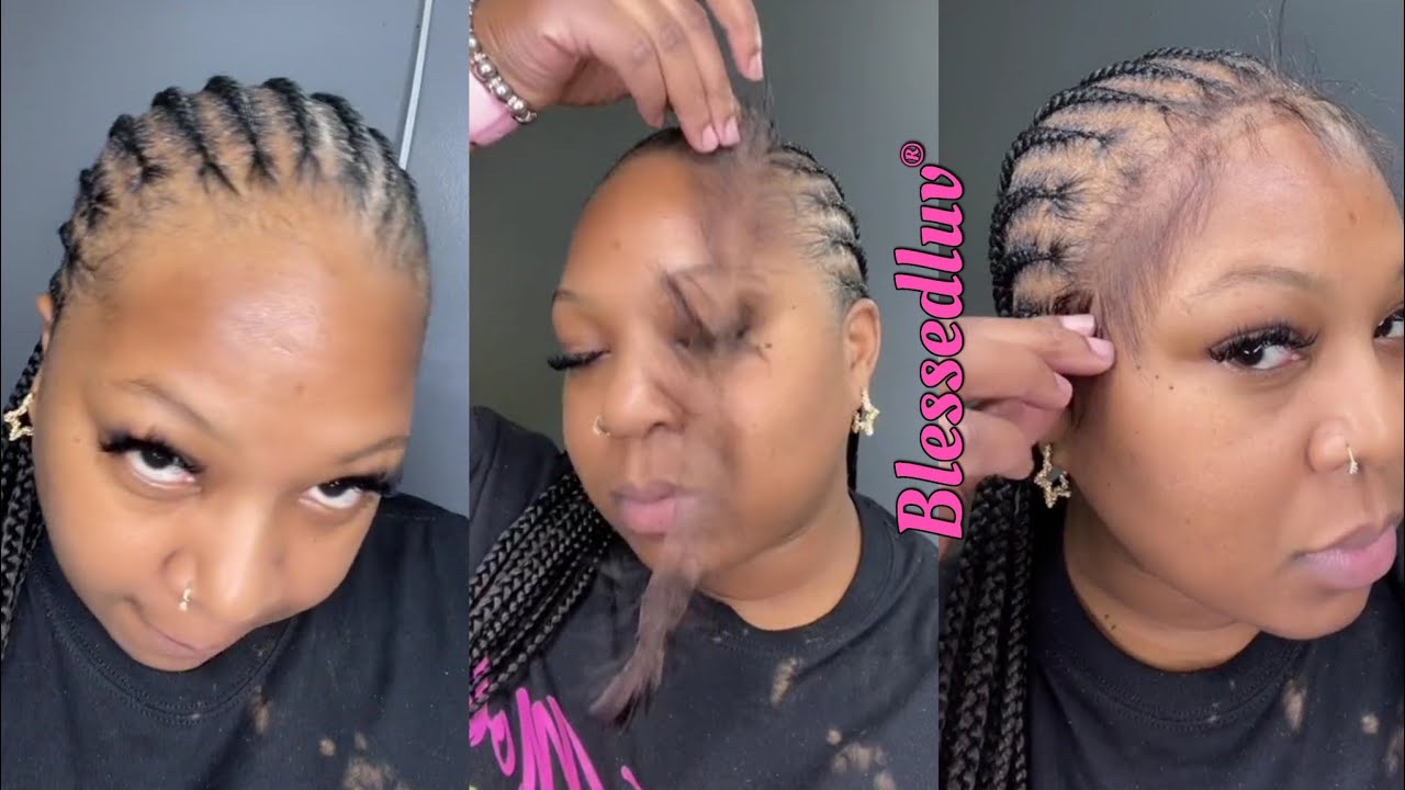 NEW Lace Strips Edges ✅ To Cover Hairline, Baby Hair Strips Lace Frontal