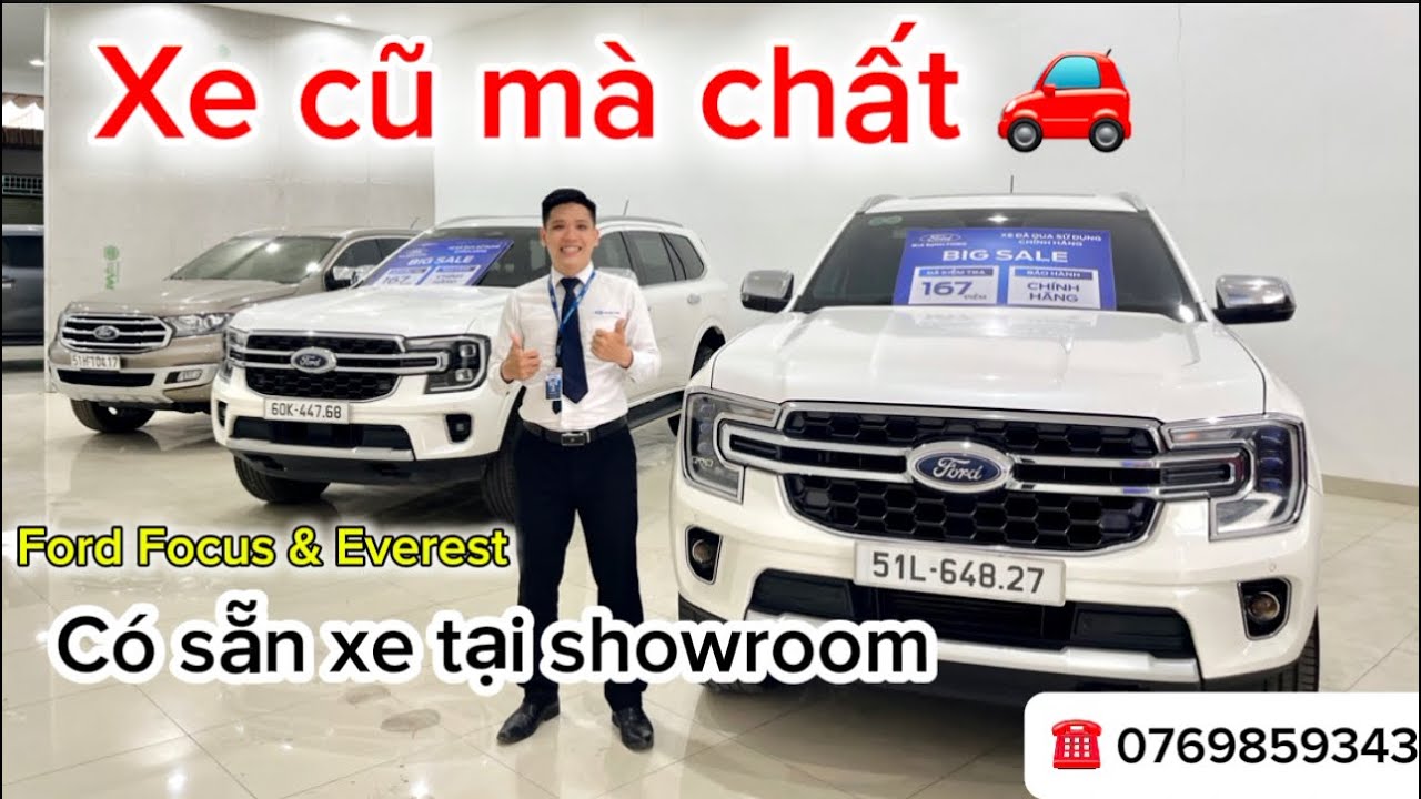 Ford Focus Sedan & Ford Everest Máy dầu Giá hấp dẫn