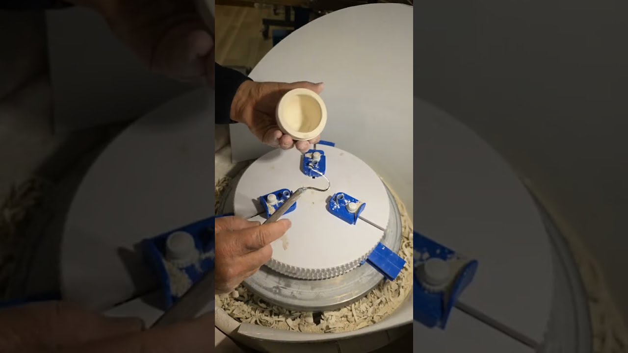 Tournassage porcelaine