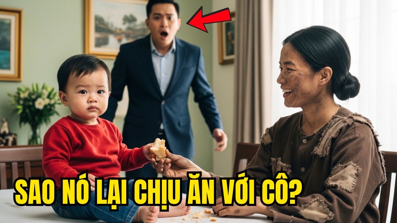 Người Cha Giàu Có Chỉ Nhận Ra Sai Lầm Của Mình Khi Thấy Con Chịu Ăn Trong Vòng Tay Người Khác