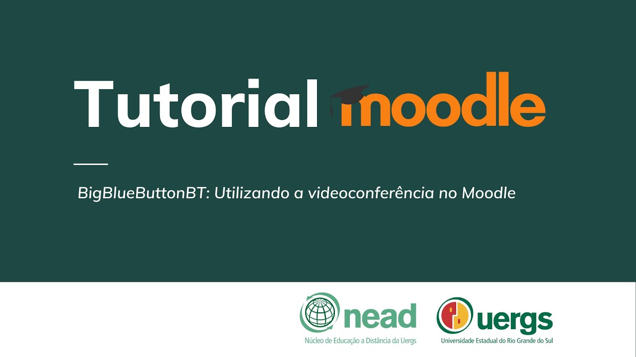 Tutorial Moodle Professor: BigBlueButtonBN - A videoconferência do Moodle