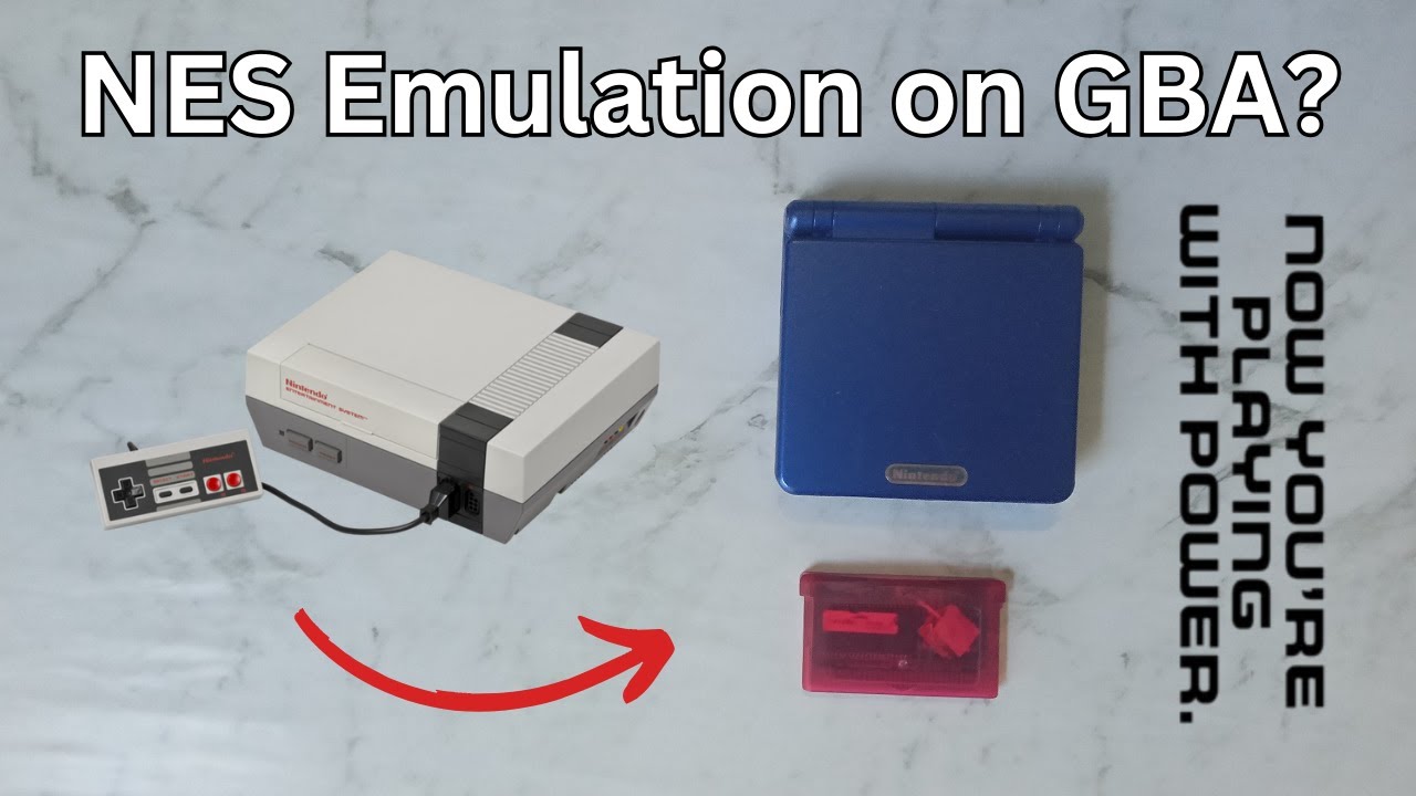 Эмуляция NES на реальном оборудовании GBA