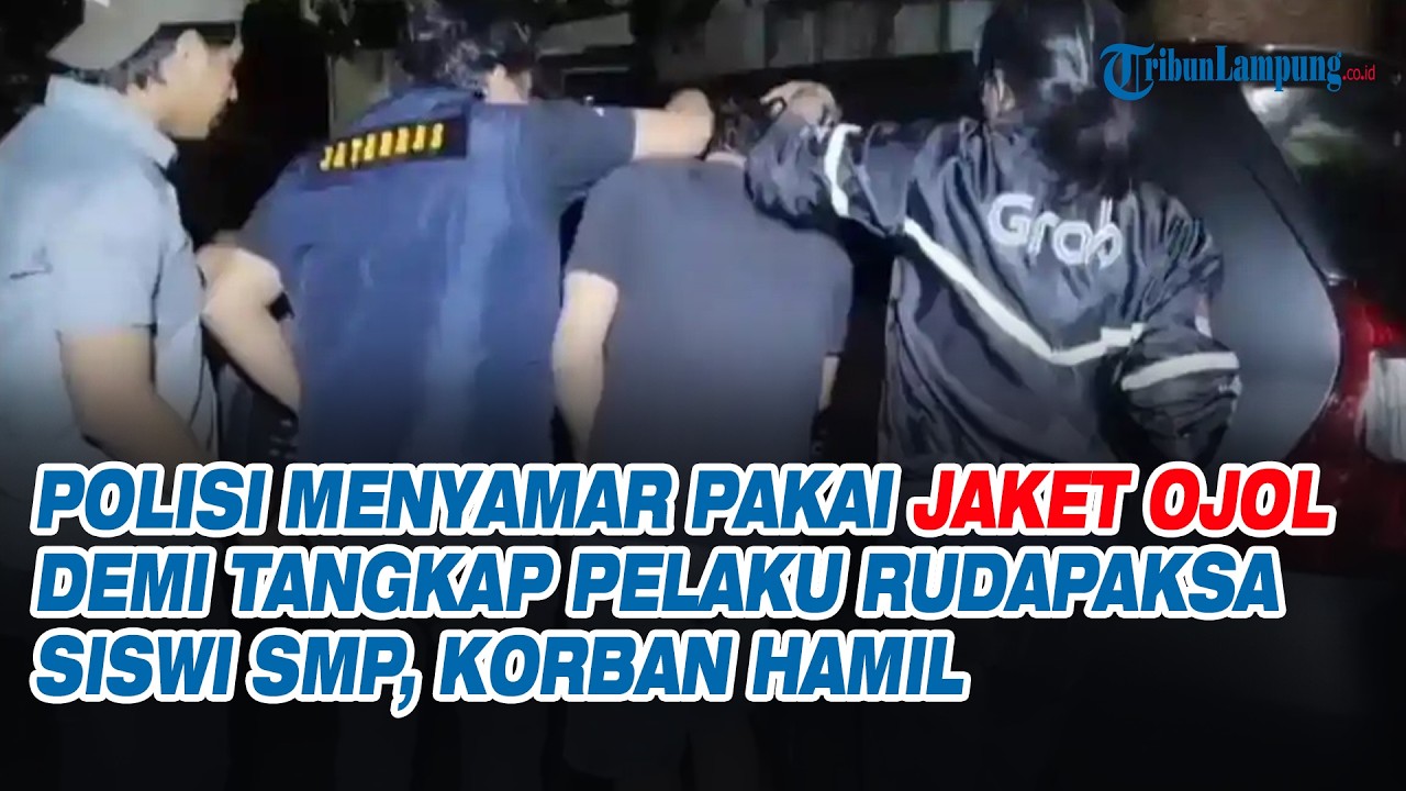 Polisi Menyamar Pakai Jaket Ojol Demi Tangkap Pelaku Rudapaksa Siswi SMP, Korban Hamil