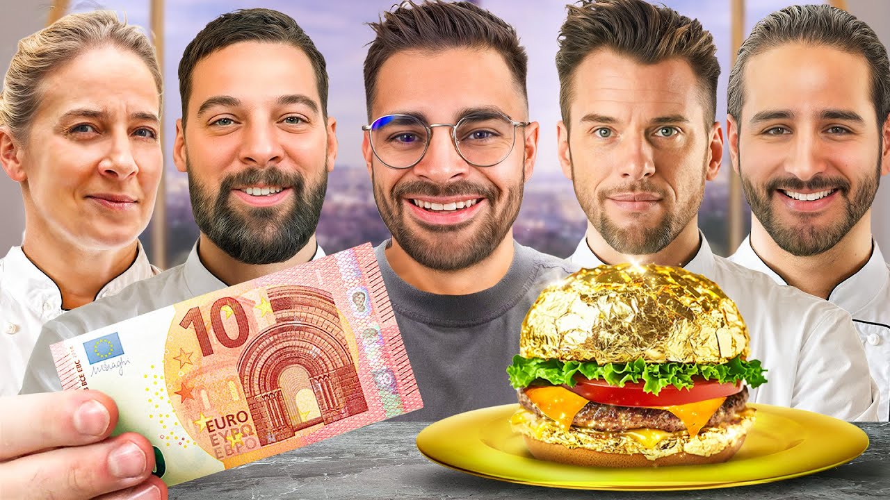Qui Fera Le Meilleur Burger Avec 10&euro; ? (Ft. 4 Top Chef)