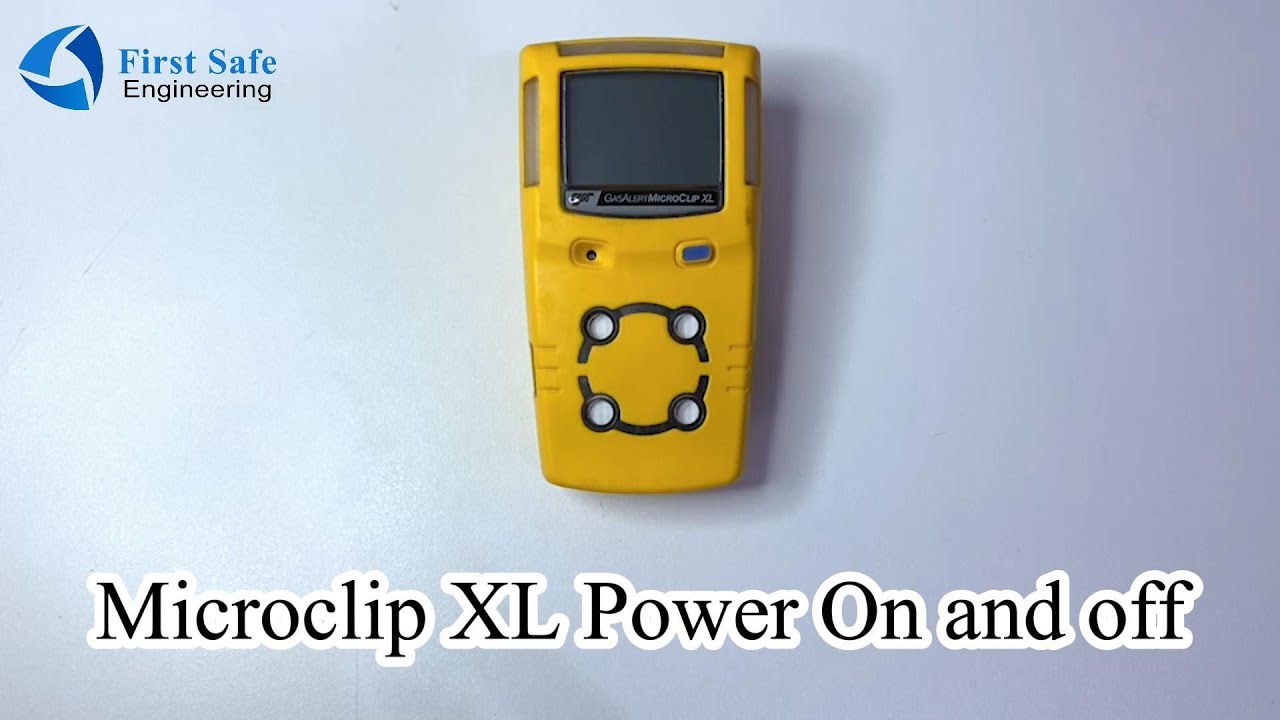 การใช้งาน เปิด-ปิด เครื่อง | Honeywell MicroClip XL Gas Detector