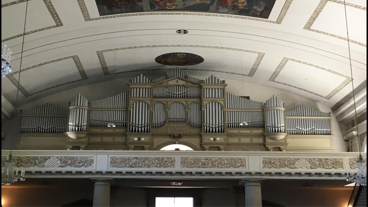 TOUR OF STOPS: Behmann Organ (main organ) - St. Martin's Church, Dornbirn, Vorarlberg