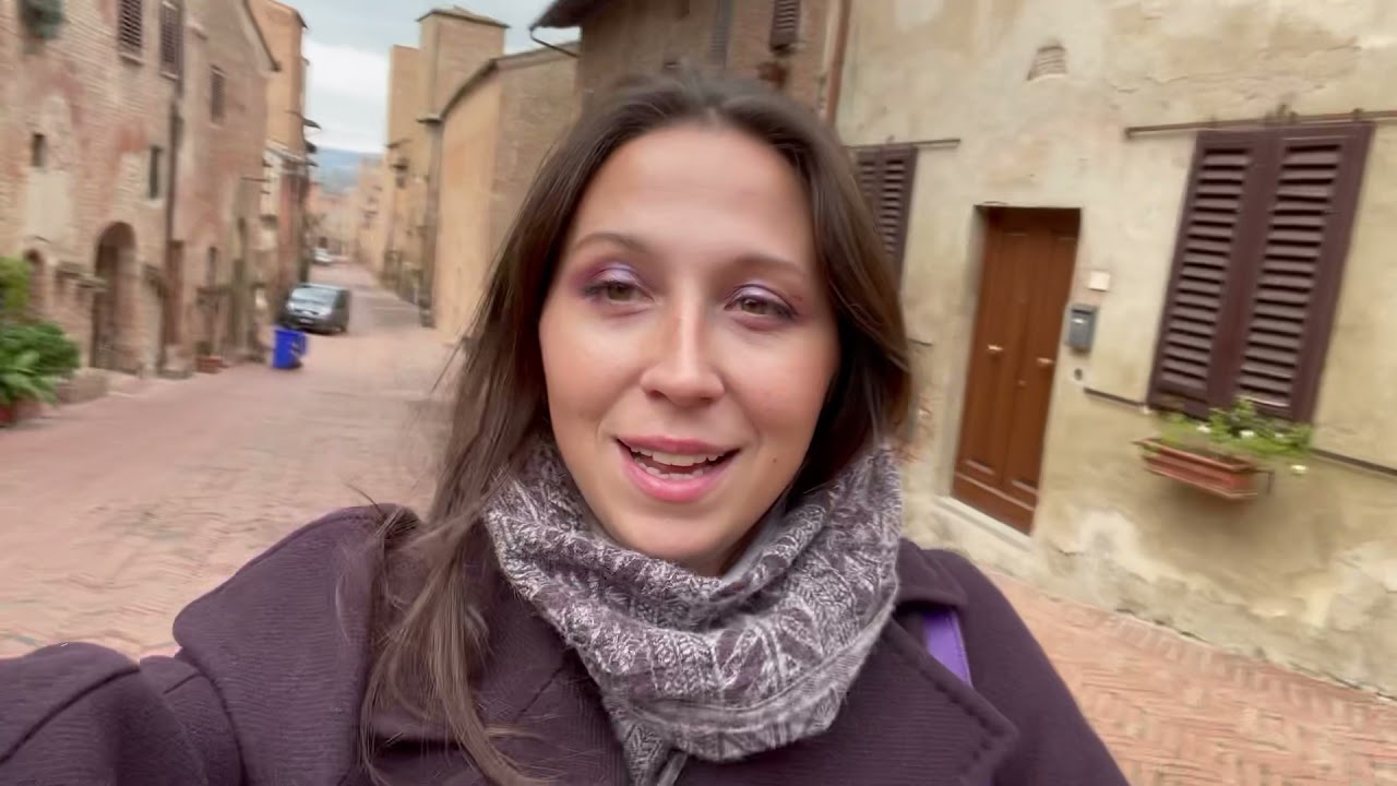 Удивительная Италия. Старинный город Чертальдо. Тоскана. Certaldo. Vlog