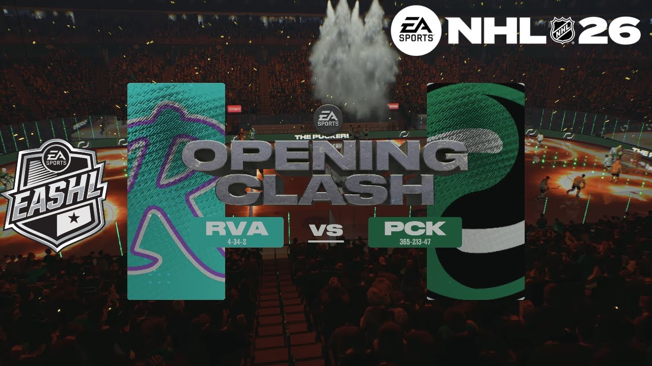 The Puckers vs. Rich City - NHL 26 6v6 EASHL Season Play (S3) 2-15-26 (4K)