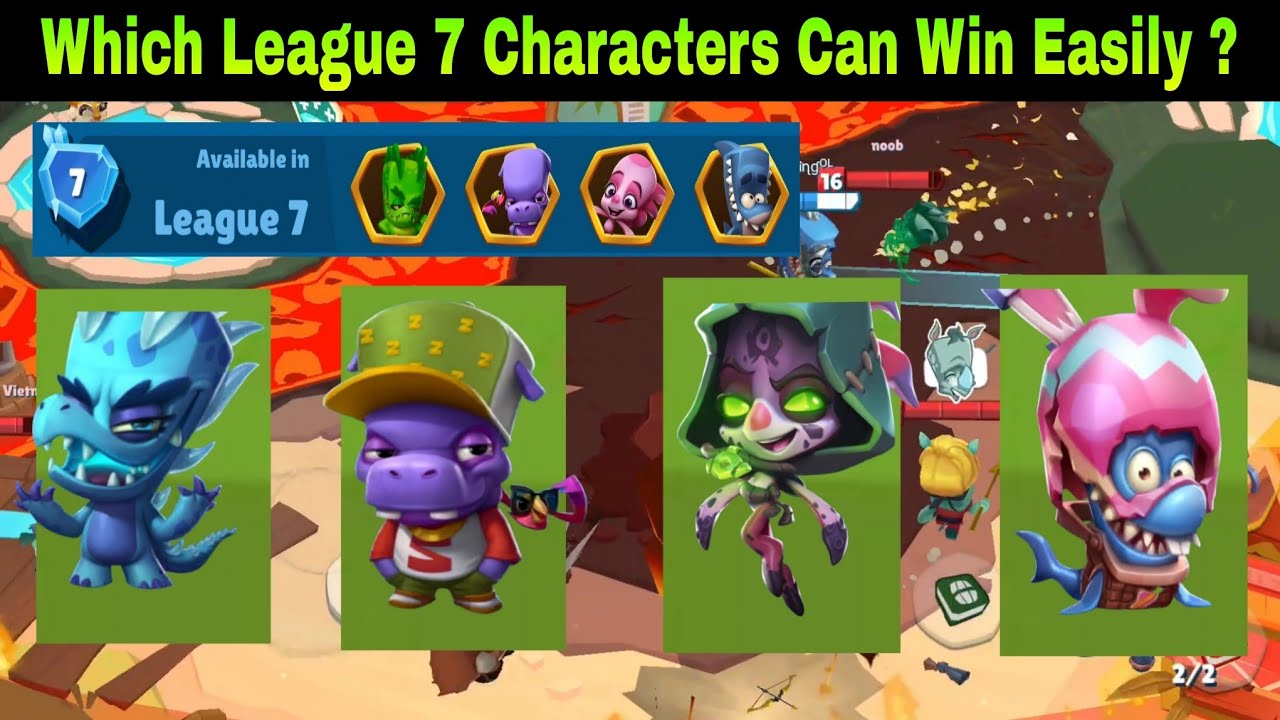 Which Character Can Win Match And Dominate Zoo At League 7 🔥 | Zooba