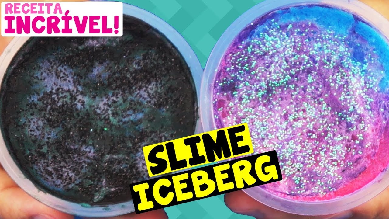Como fazer ICEBERG SLIME VIRAL DO INSTAGRAM | TIO LUCAS