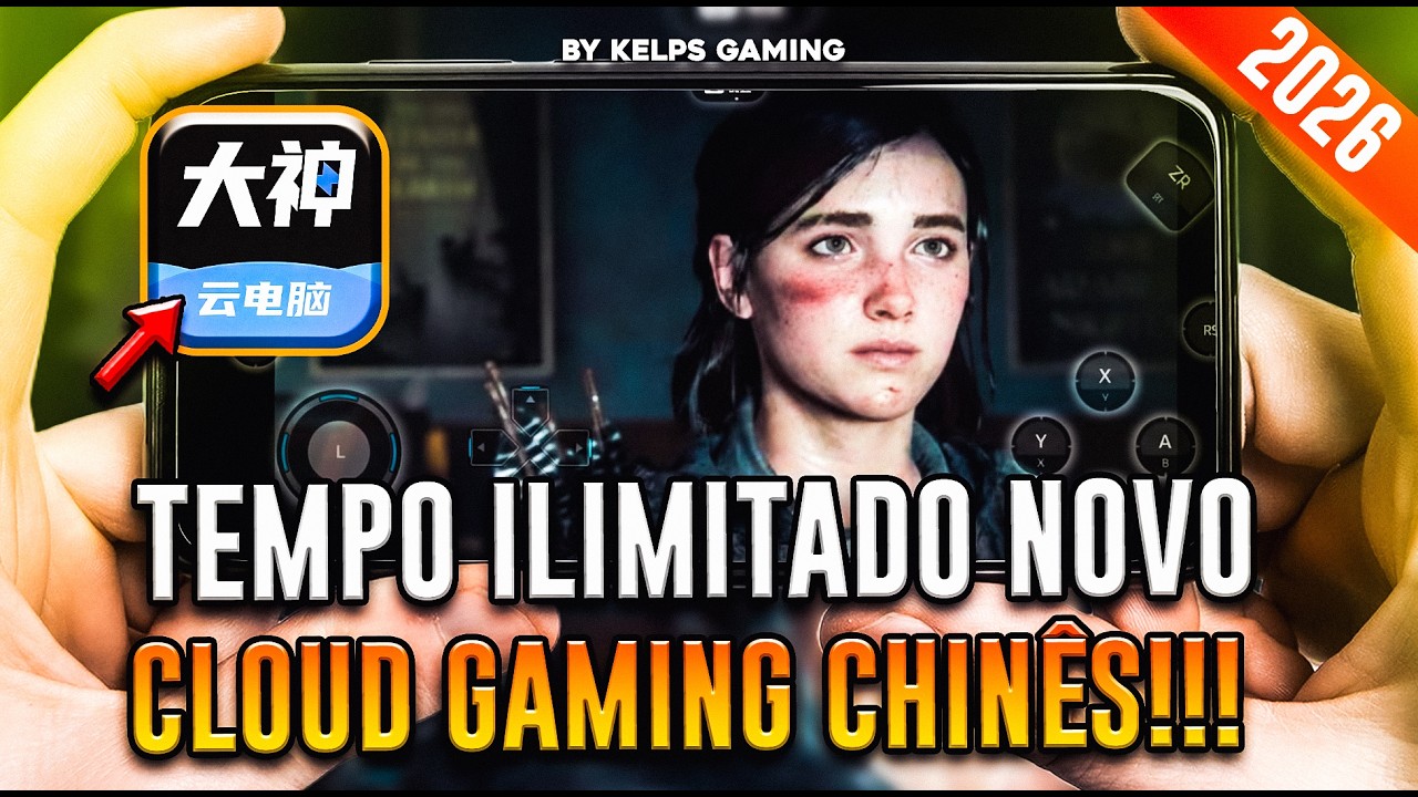 APROVADO✅ SAIU Novo CLOUD GAMING ILIMITADO sem FILA e com HORAS GR&Aacute;TIS (DaShen Cloud game)