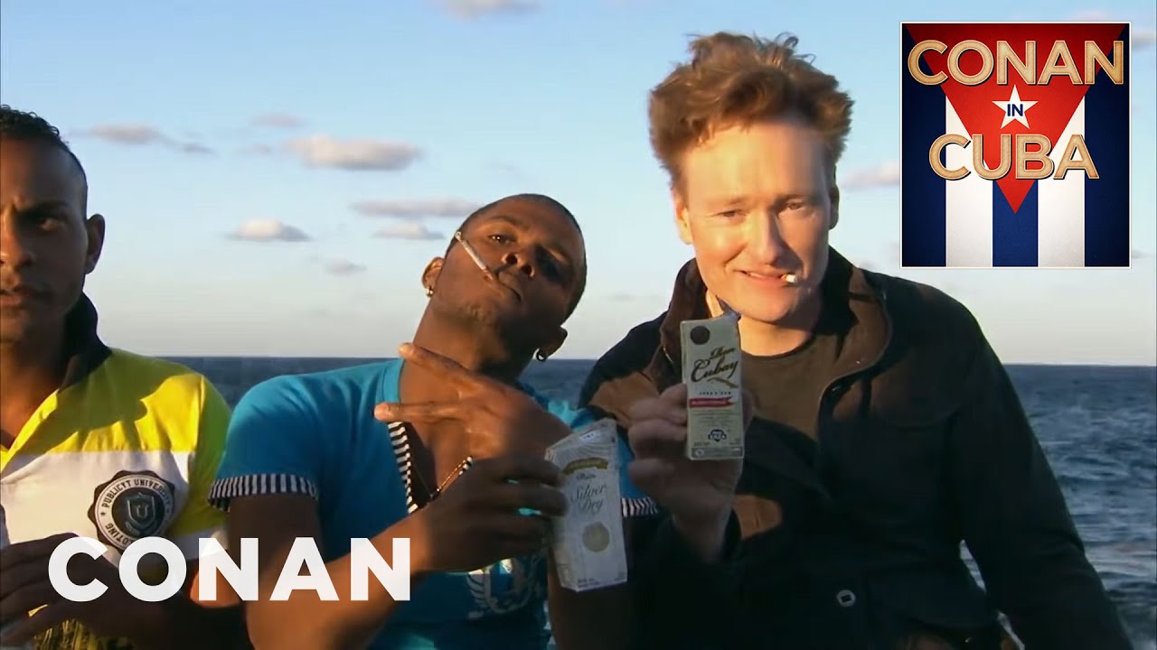 Conan Visits Havana's El Malec&oacute;n | CONAN on TBS