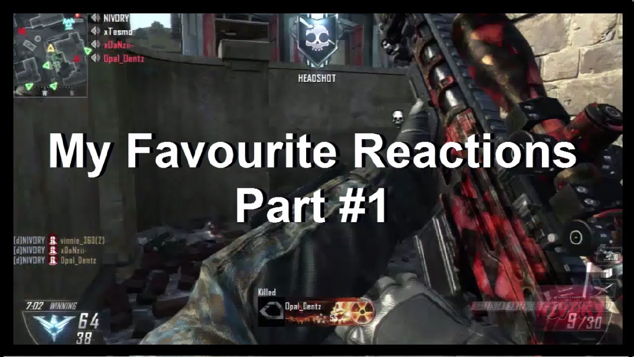 Nivory: My Favourite Reactions #1