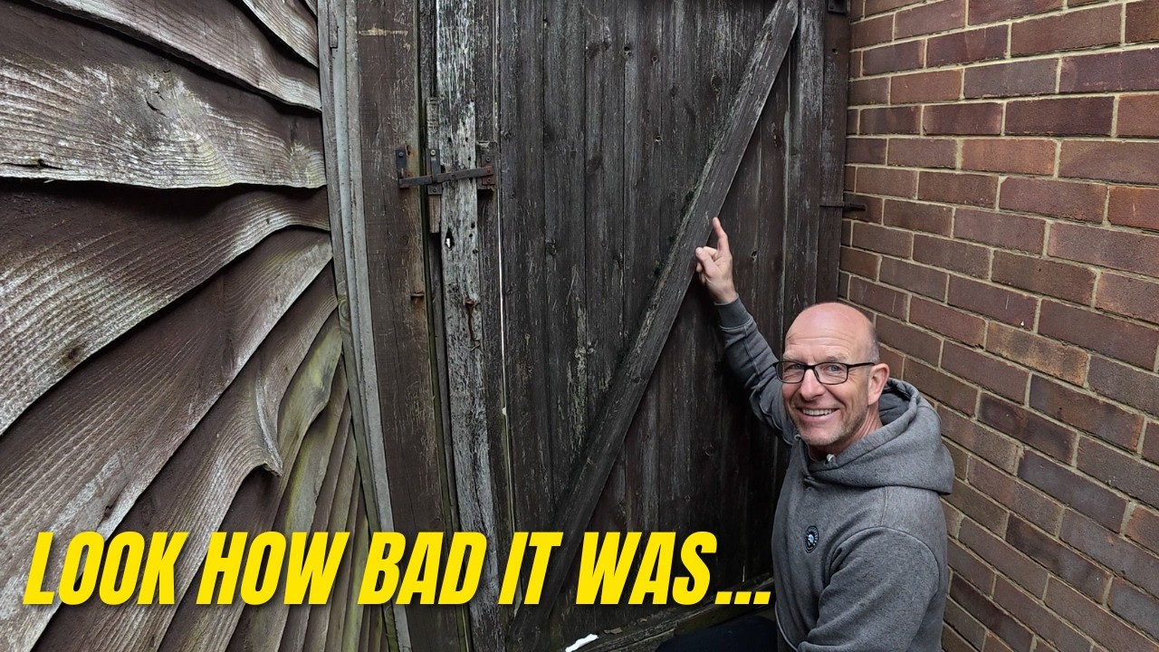 This Gate Was ROTTEN… So I Replaced It FAST!