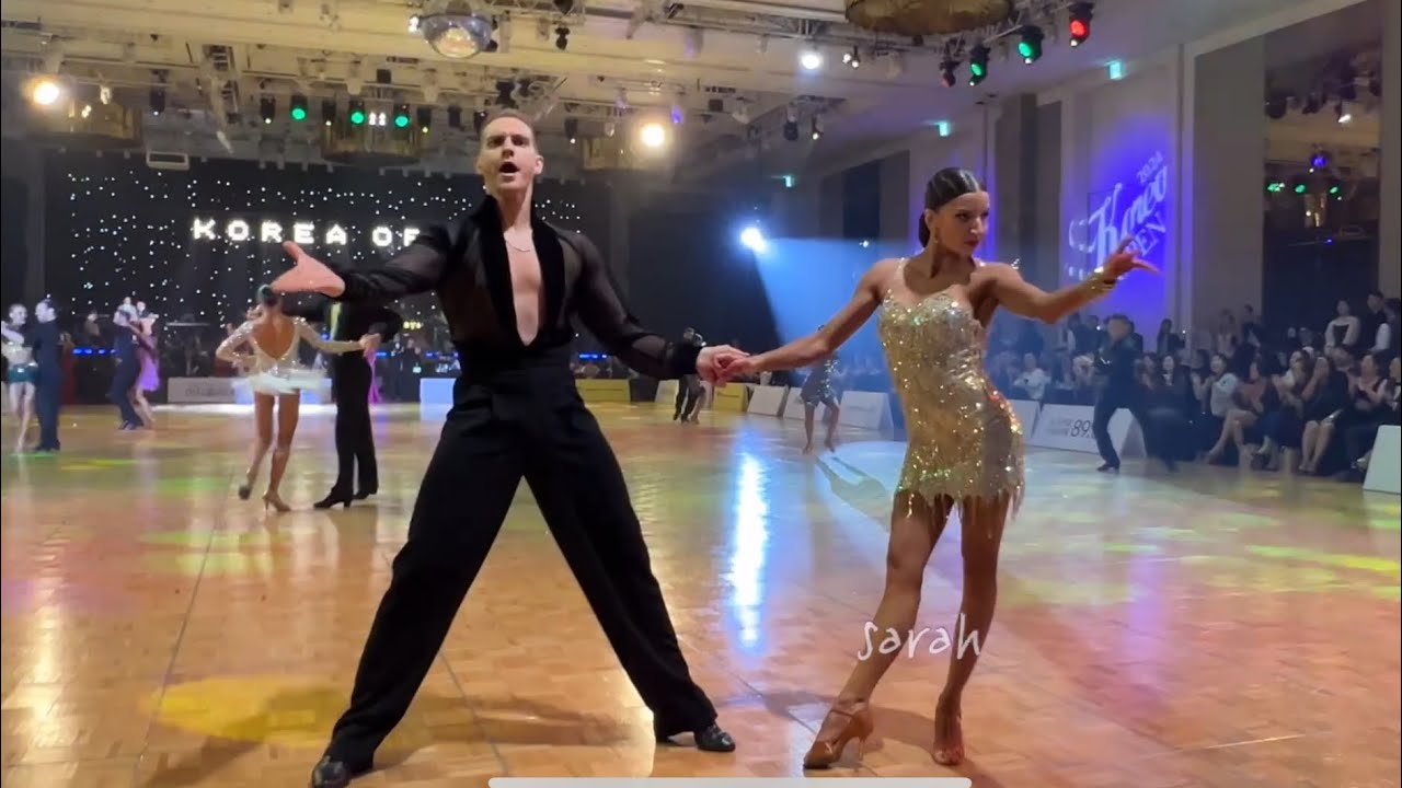 Troels Bager & Ina Jeliazkov | chachacha | Korea Open Final  2024 Asain Tour