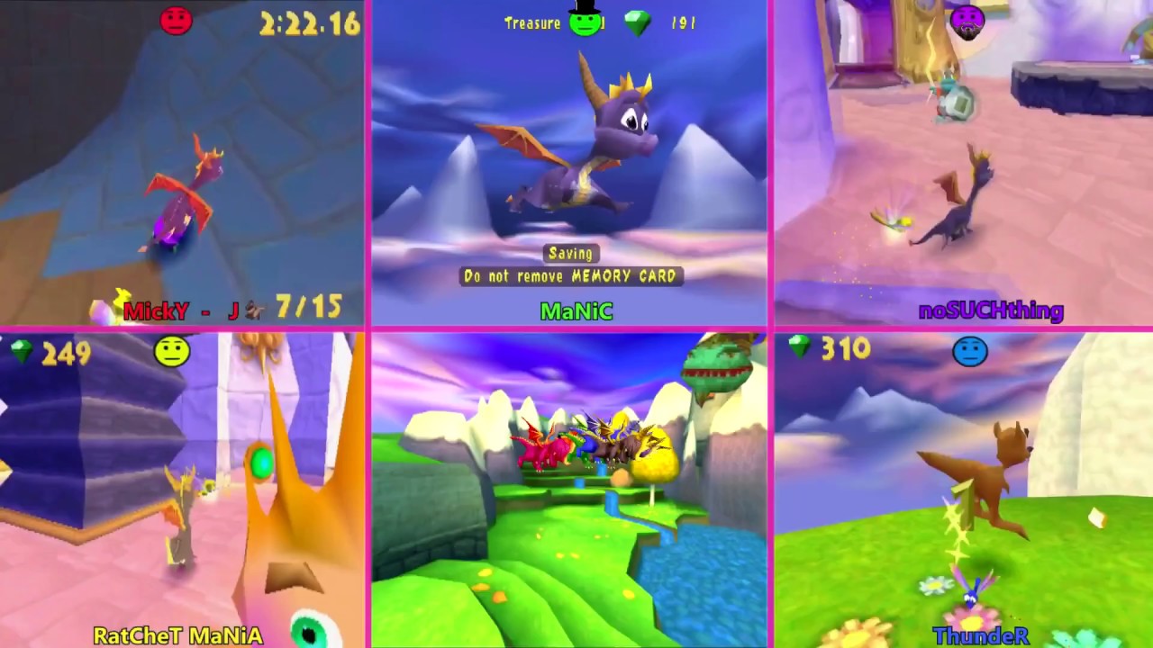 Let's Race Spyro 3: Year of the Dragon