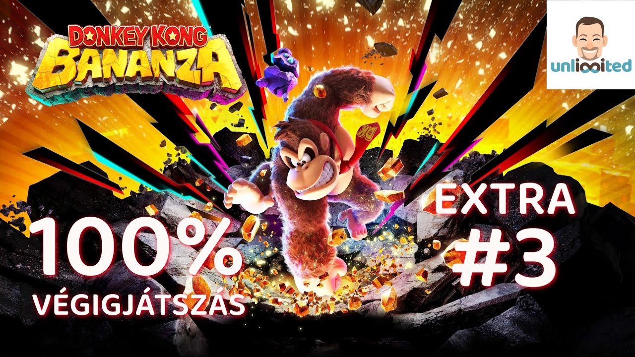 EXTRA #3 DONKEY KONG BANANZA 100% VÉGIGJÁTSZÁS
