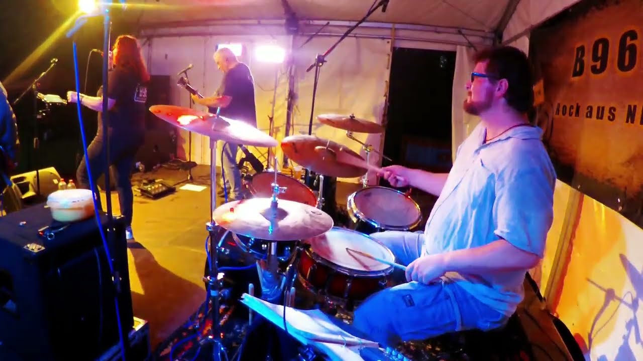 Born To Be Wild live (Steppenwolf) Drum Cam / Band Cover - B96