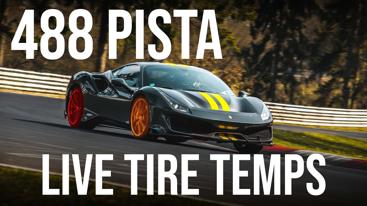 488 Pista Nürburgring Tire Temps: Tech Talk