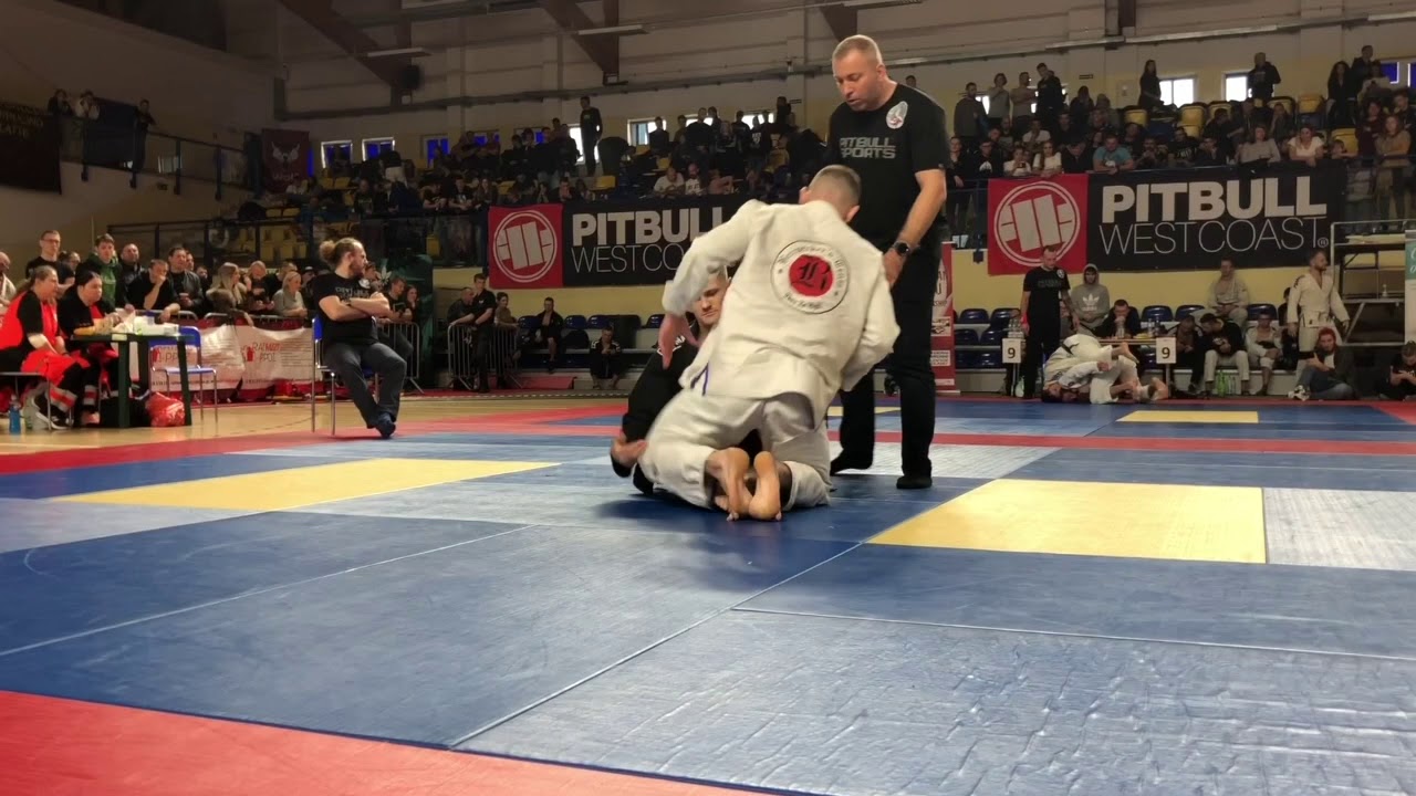 [XV MP BJJ] finał czarne pasy -88,3 kg - Maciej Kozak vs Paweł Nędzi