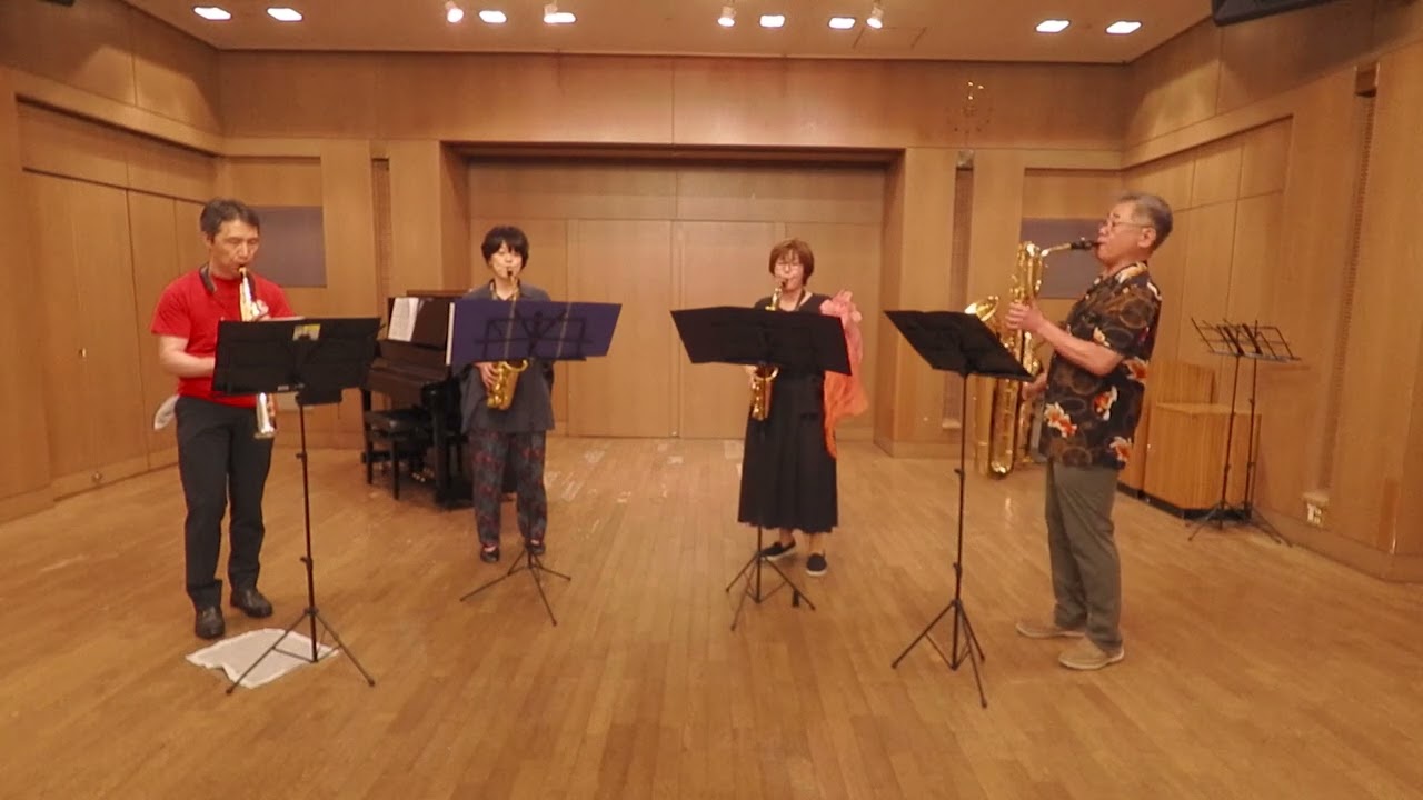 【HD版】ニューシネマ・パラダイス～情熱大陸 ：Sax quartetto 