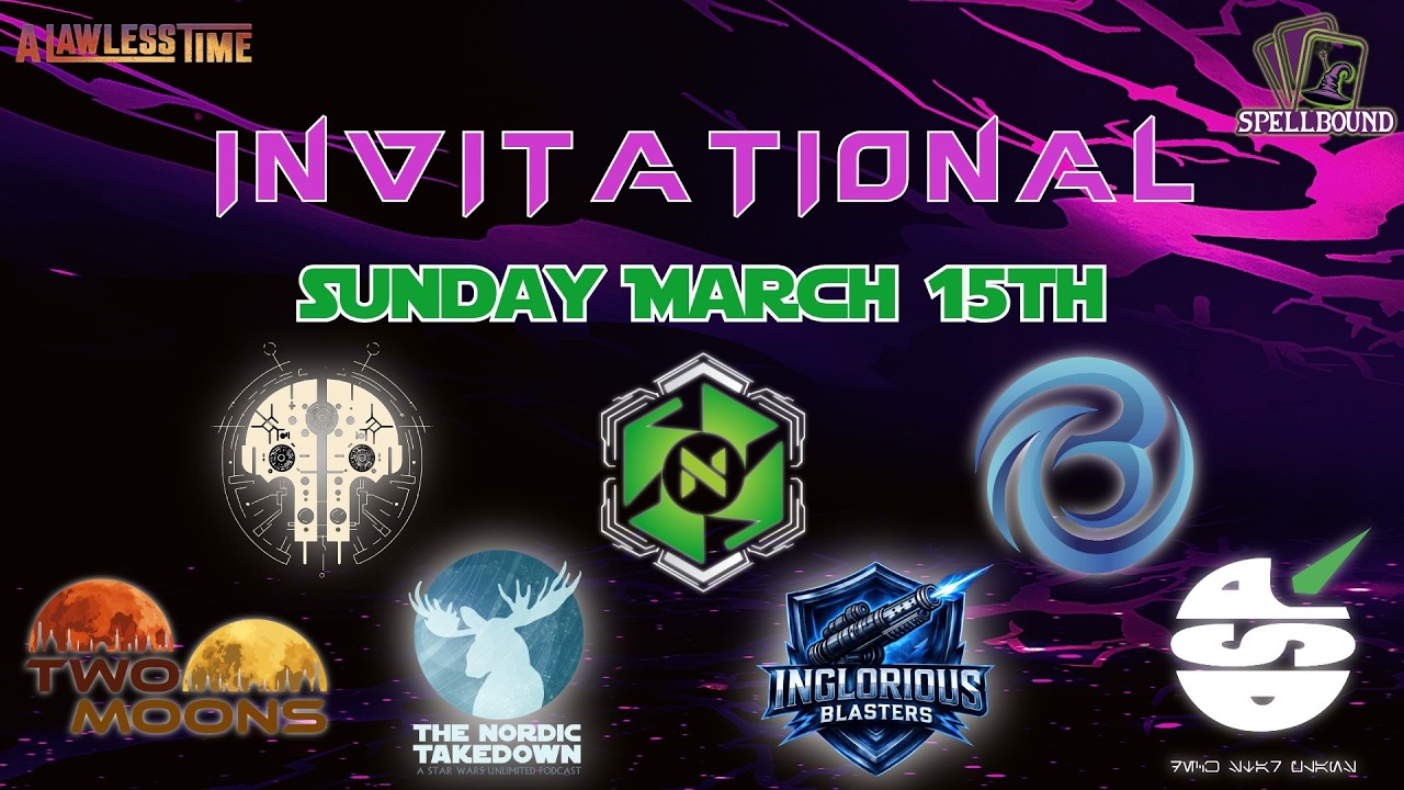 Nexus &pound;1K Invitational Day 2! Nexus INVITATIONAL x A Lawless Time | Star Wars Unlimited