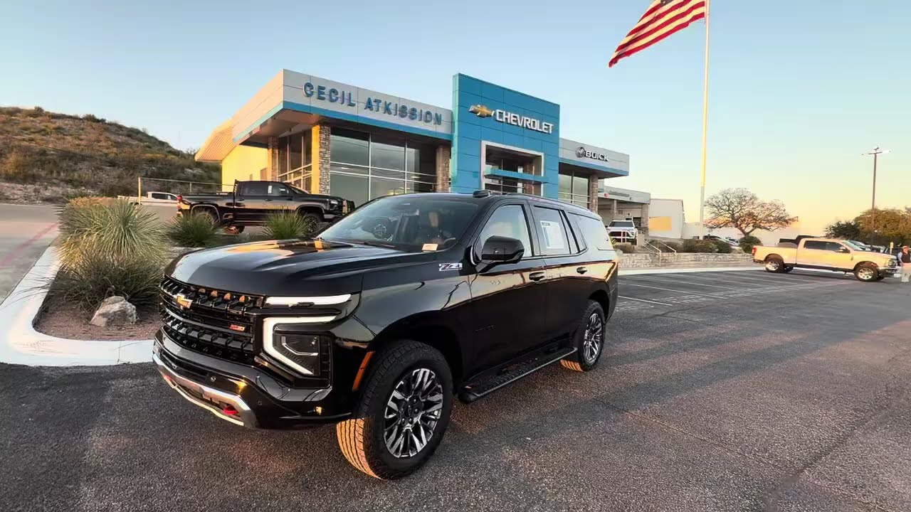 2025 Chevrolet Tahoe Z71 - Available Now at Cecil Atkission Motors