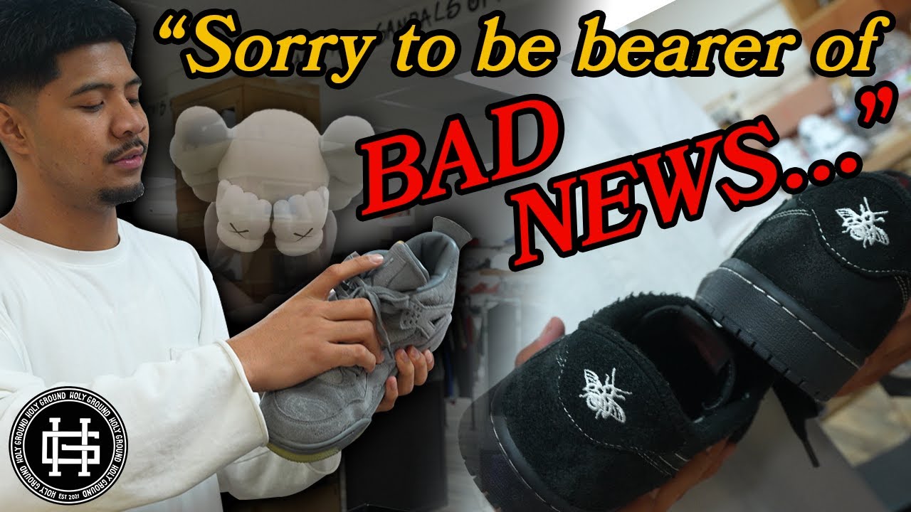 He Brought Us $1,100 in FAKE SNEAKER GRAILS?!