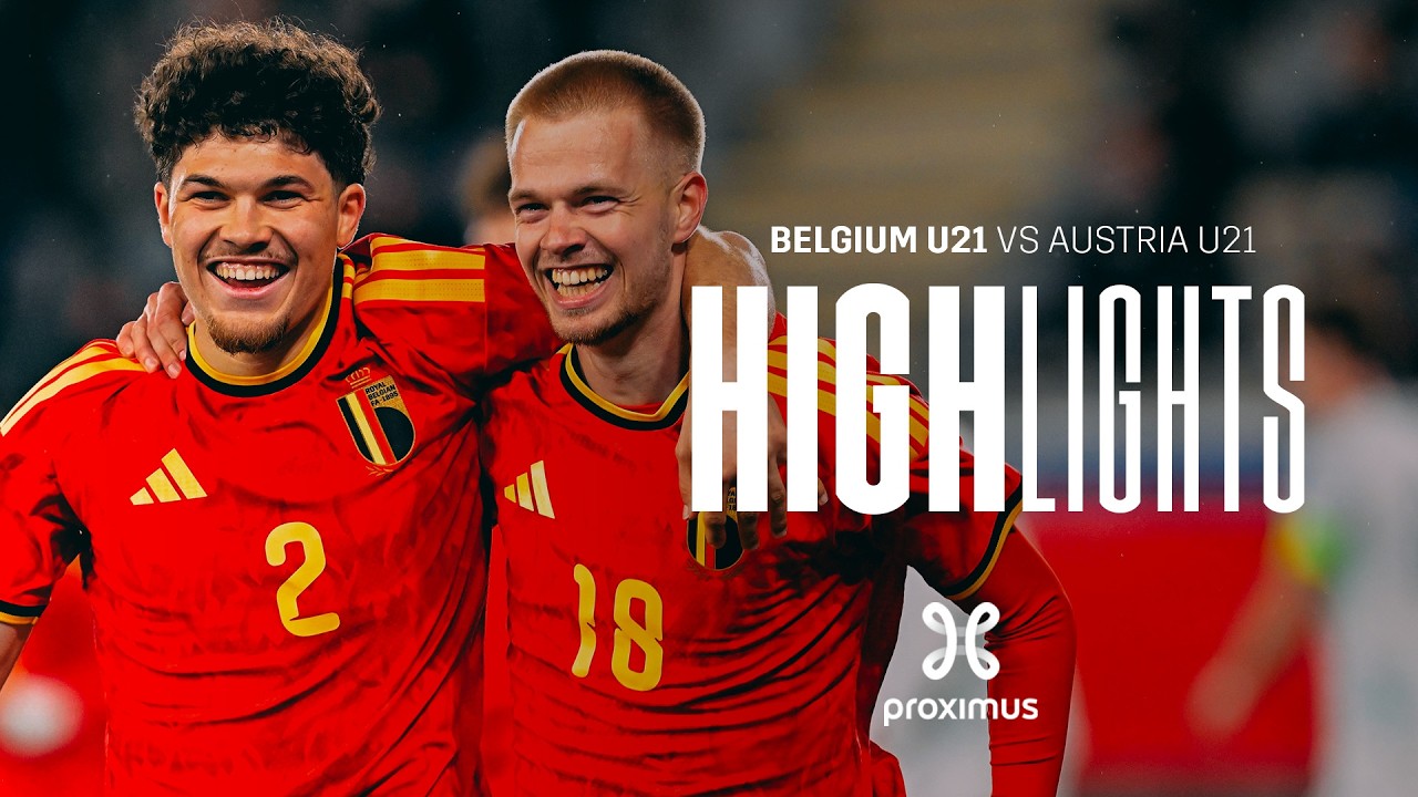 Belgium U21 1-0 Austria U21 | U21 EC Qualifiers