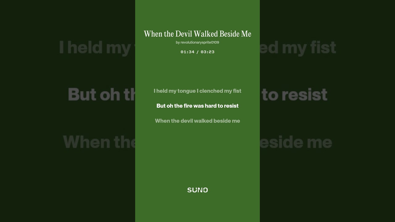 🎵 gospel music 29 When the Devil Walked Beside Me