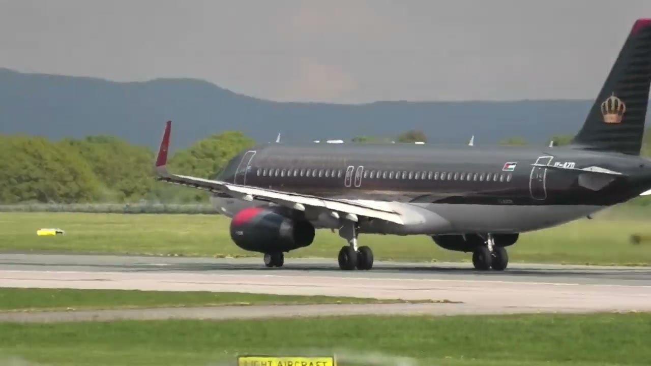 Royal Jordanian Airlines A320 JY-AZD MAN-AMM 230425