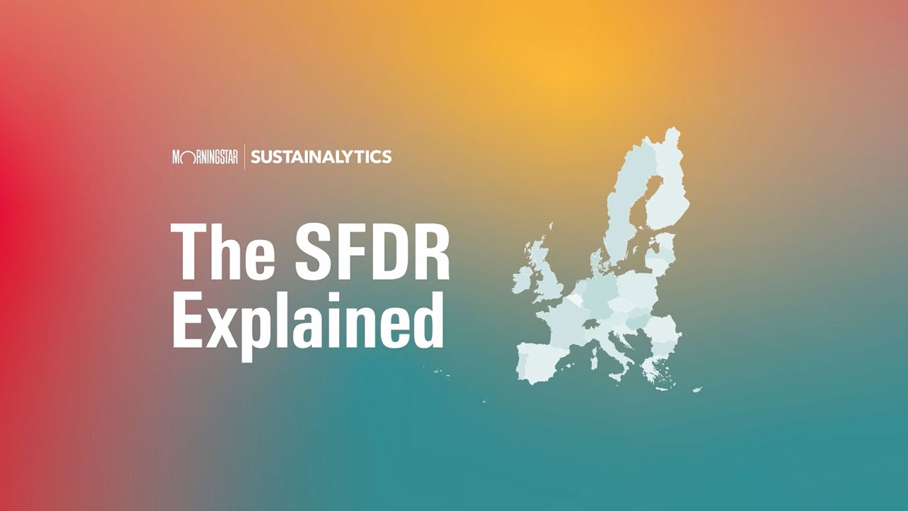 The Sustainable Finance Disclosure Regulation Explained for Investors