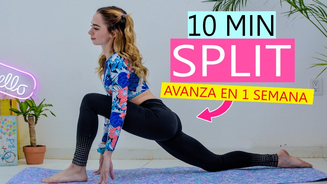 10 MIN SPLIT PARA PRINCIPIANTES | EN 1 SEMANA | Ejercicios de Flexibilidad - Dani Zilli